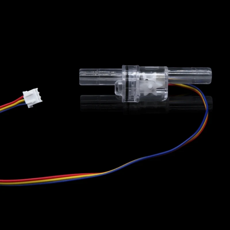 เครื่องวัดการไหลแบบเคาน์เตอร์ Flowmeter 0.2-12 ลิตร/นาที เซนเซอร์วัดการไหล DN10 เครื่องวัดการไหลของของเหลว