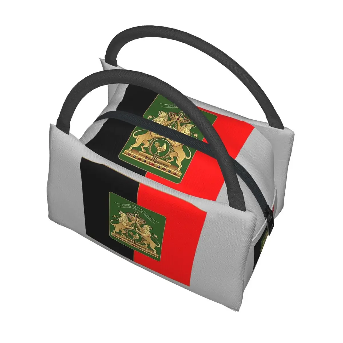 علم الاستقلال الهايتي أكياس الغداء معزول بينتو صندوق المحمولة حقيبة الغداء نزهة أكياس برودة حقيبة حرارية للمرأة فتاة العمل