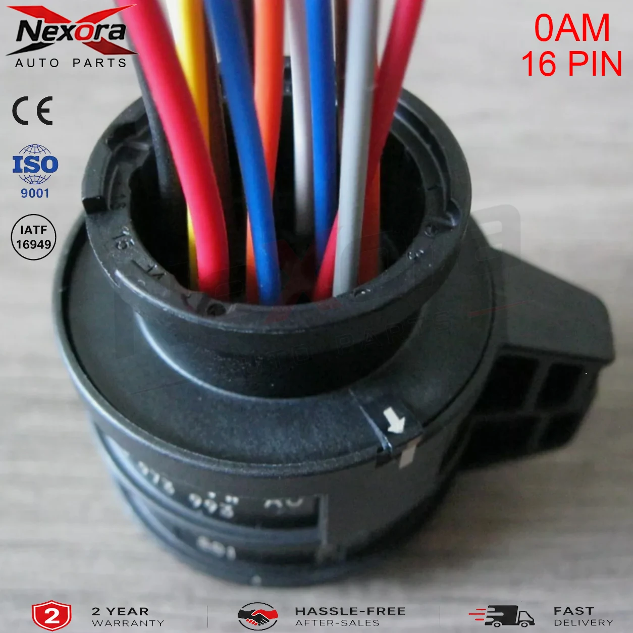 High Temperature Resistant 16 Pin Wiring Harness Connector Plug 3D0973993 10147729 For 0AM 0BH DQ500 7 Speed DSG Mechatronic