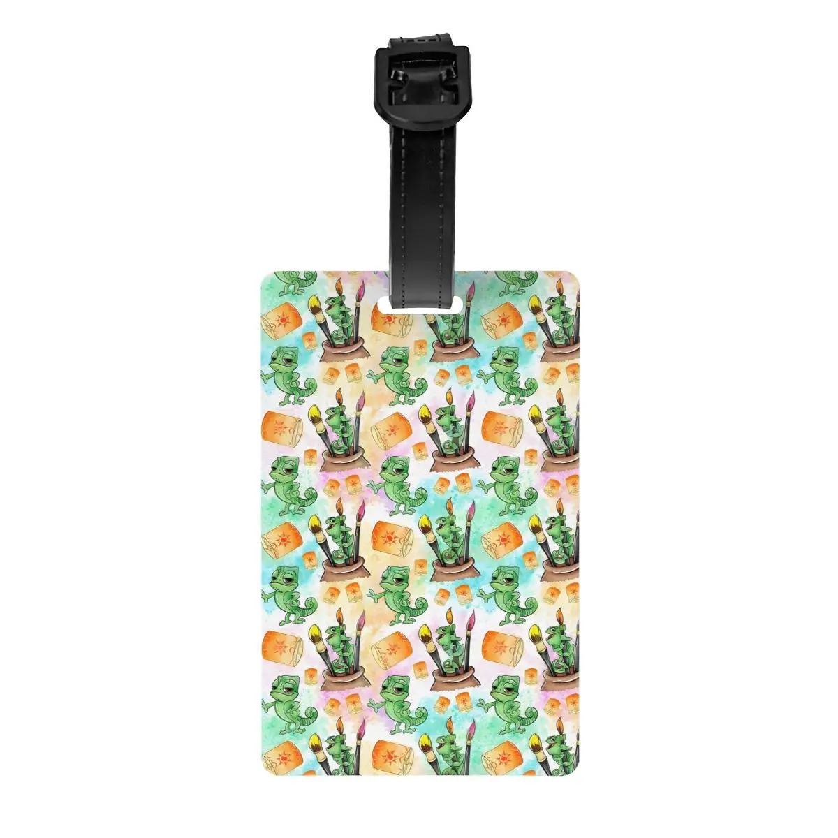 

Изготовленная на заказ багажная бирка принцессы с запутанной историей, защита конфиденциальности, забавный мультфильм Багажные бирки, этикетки для дорожных сумок, чемодан