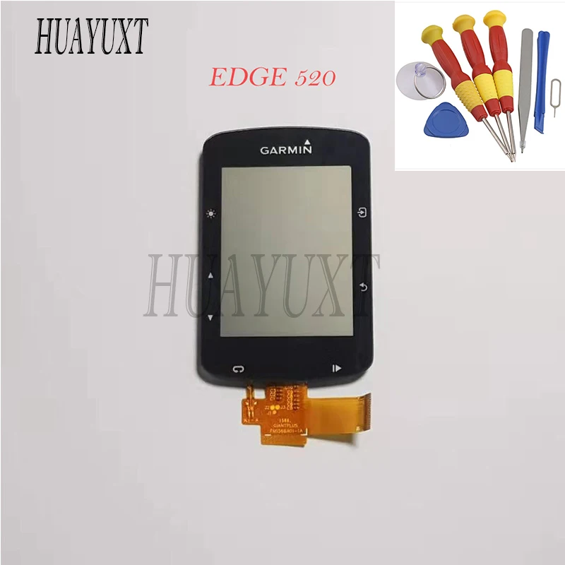 Original LCD for GARMIN EDGE 520 520J Plus Bicycle Stopwatch Display Screen Panel Repair Replacement Free Shipping