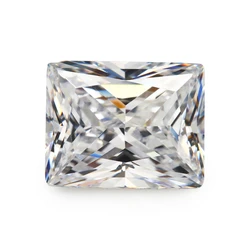 Size 1.5x2mm-10x14mm 5A Rectangle Cut White Cubic Zirconia Stone Loose CZ Synthetic Gemstone For Jewelry Making