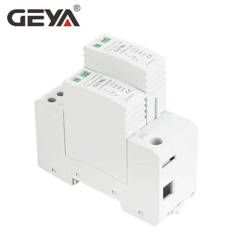 GEYA GSP9 3P+N 36mm SPD 20~40KA Surge Protector Lightning Protection Low-voltage Arrester Device AC275V SPD image 4