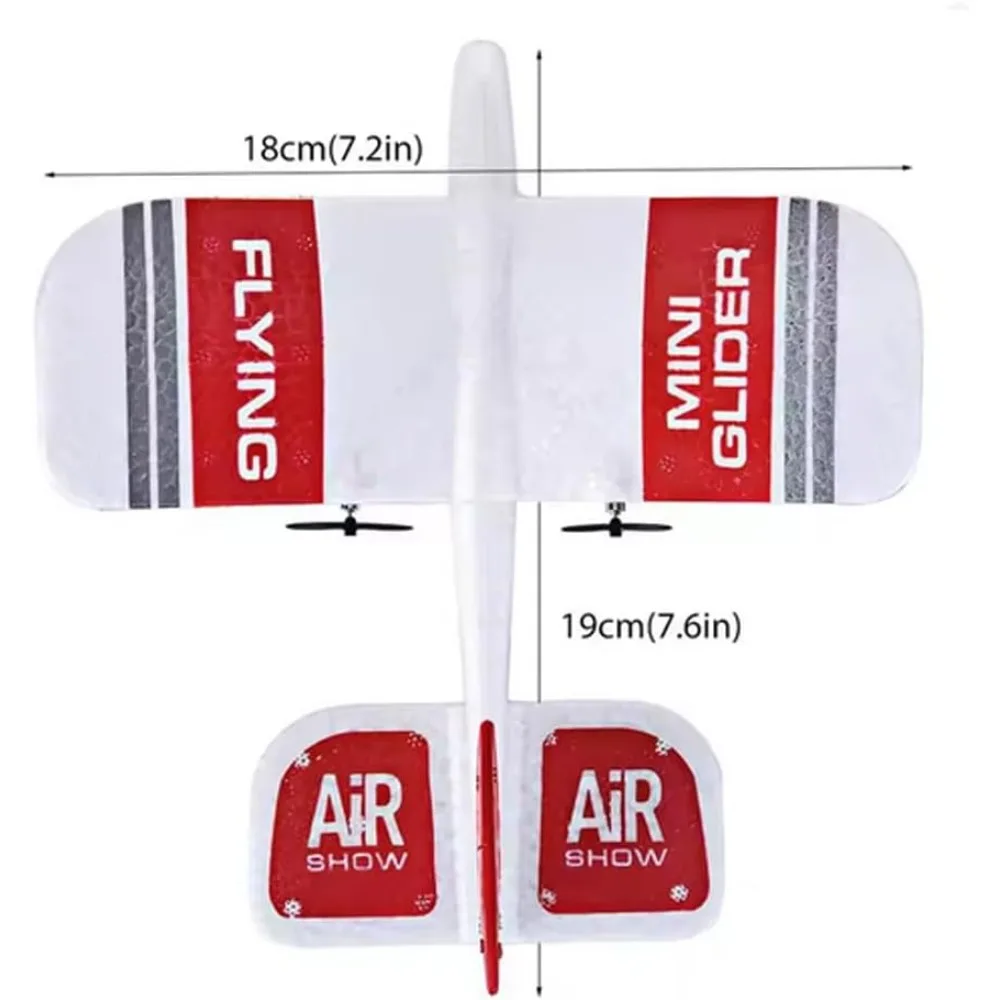 2.4GHz RC KF606 Fixed Wing EPP Foam Airplane, Ready-to-Fly Gliding Aircraft Model Toy