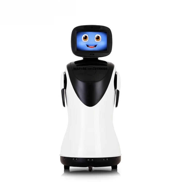 Auto Robot Enderezado Commercial Reception Robot for Shopping Mall Welcome Reception Service