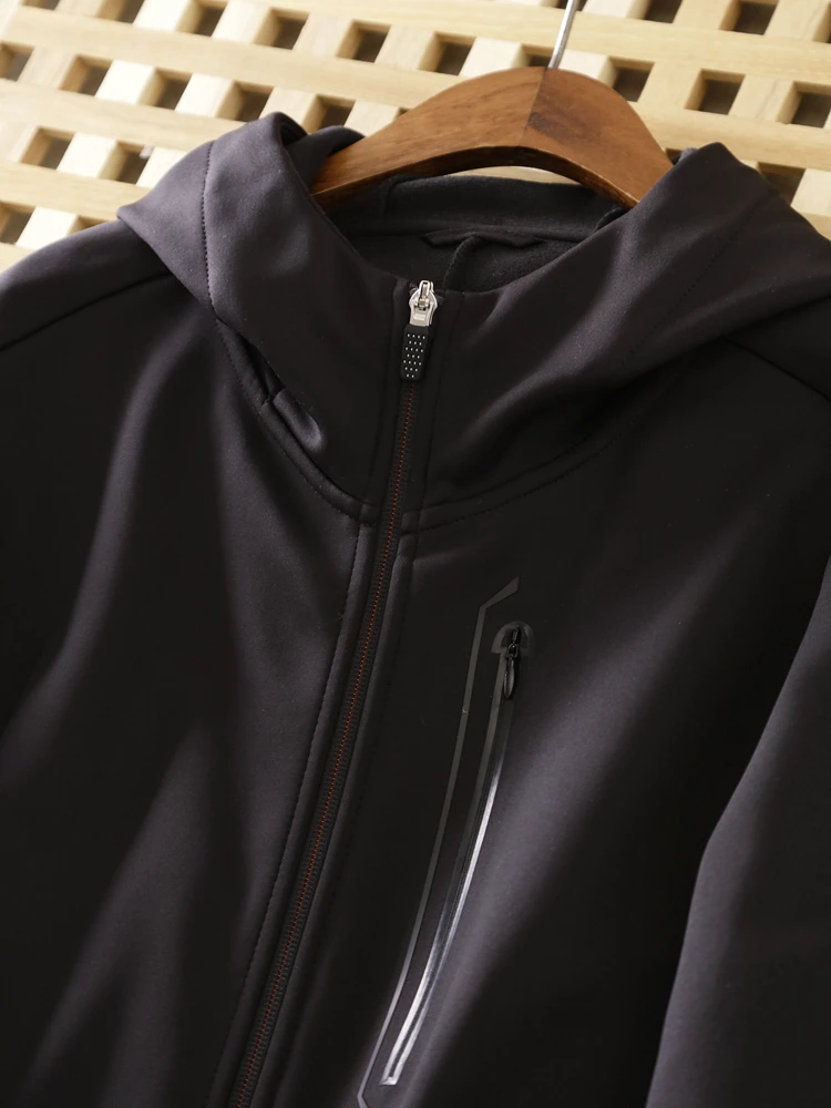 جايت بغطاء للرأس أنيق للرجال لربيع وخريف 2024 جديد Sle غير رسمي متعدد الاستخدامات بسحاب للإغلاق طويل Sve L...