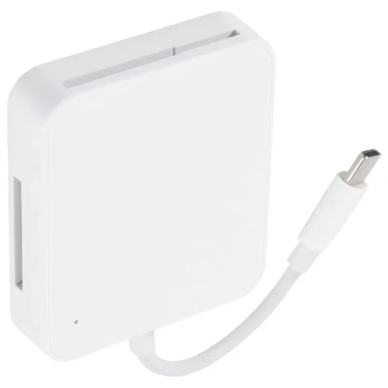

Адаптер для чтения карт памяти A23F-4 In 1 Type C USB-C Smart Media OTG M2 SD SM XD для Android-устройств