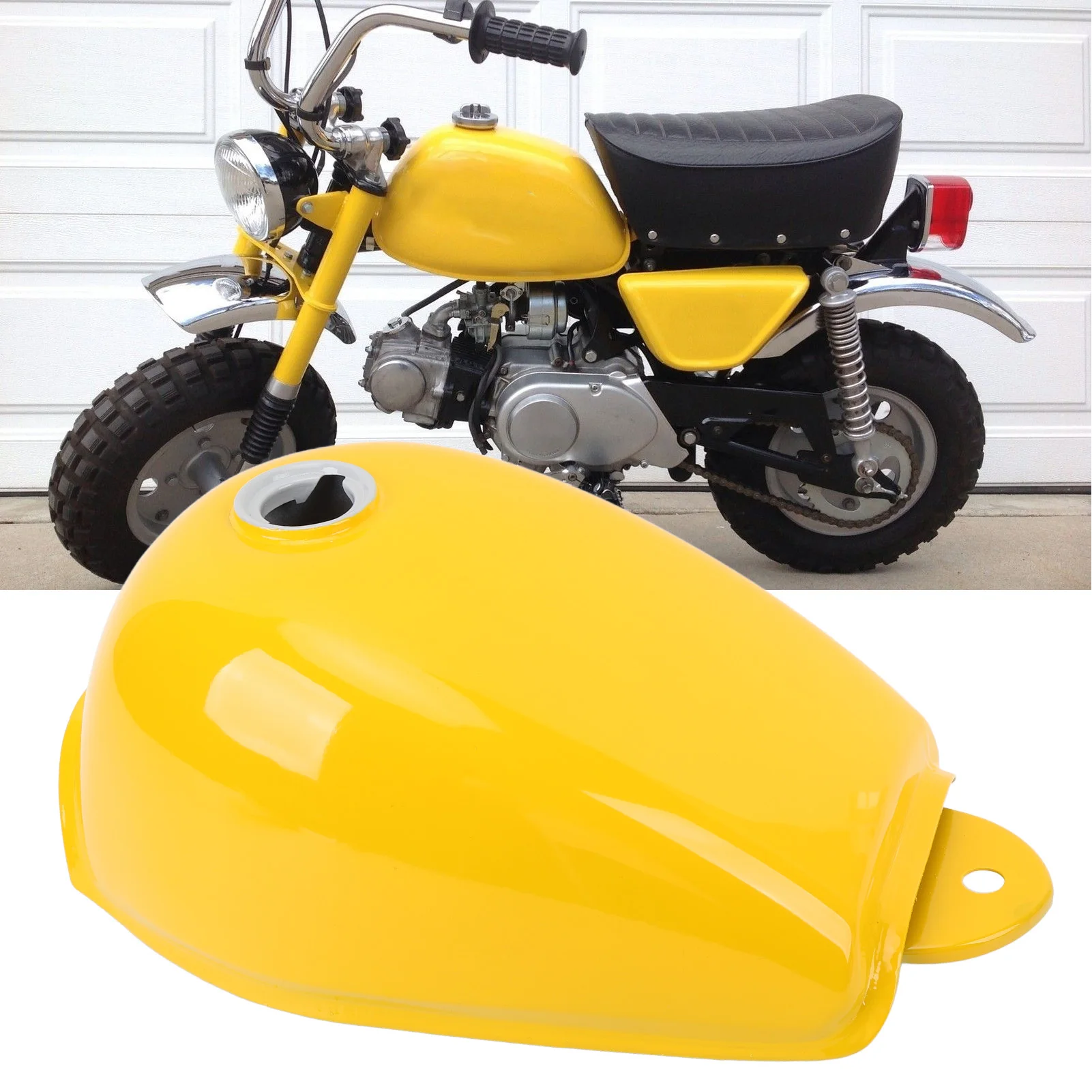 Motorcycle Gas  Motorcycle Petrol  Iron Construction  Match with Fuel Valve for Mini Trail Monkey Bike Z50 Z50A