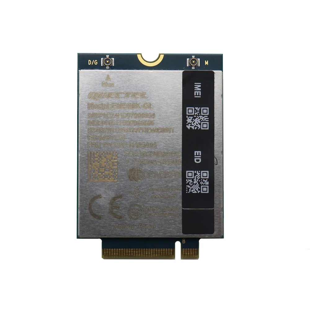 Wireless WAN EM060K-GL FRU 5W11H85461 4G WWAN Module LTE Cat6 M.2 Card For 100e Chromebook Gen4 500e Yoga Chromebook Gen4 Gen 4s