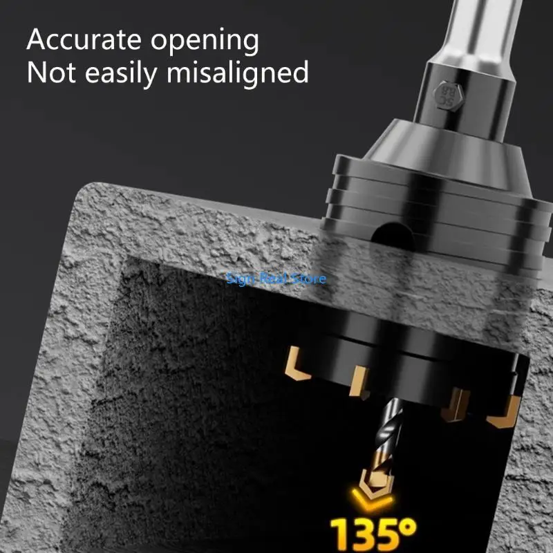 

Concrete Hole Wall 30mm-70mm Masonry Drill Bit Connecting Rod Cement Brick 41XB