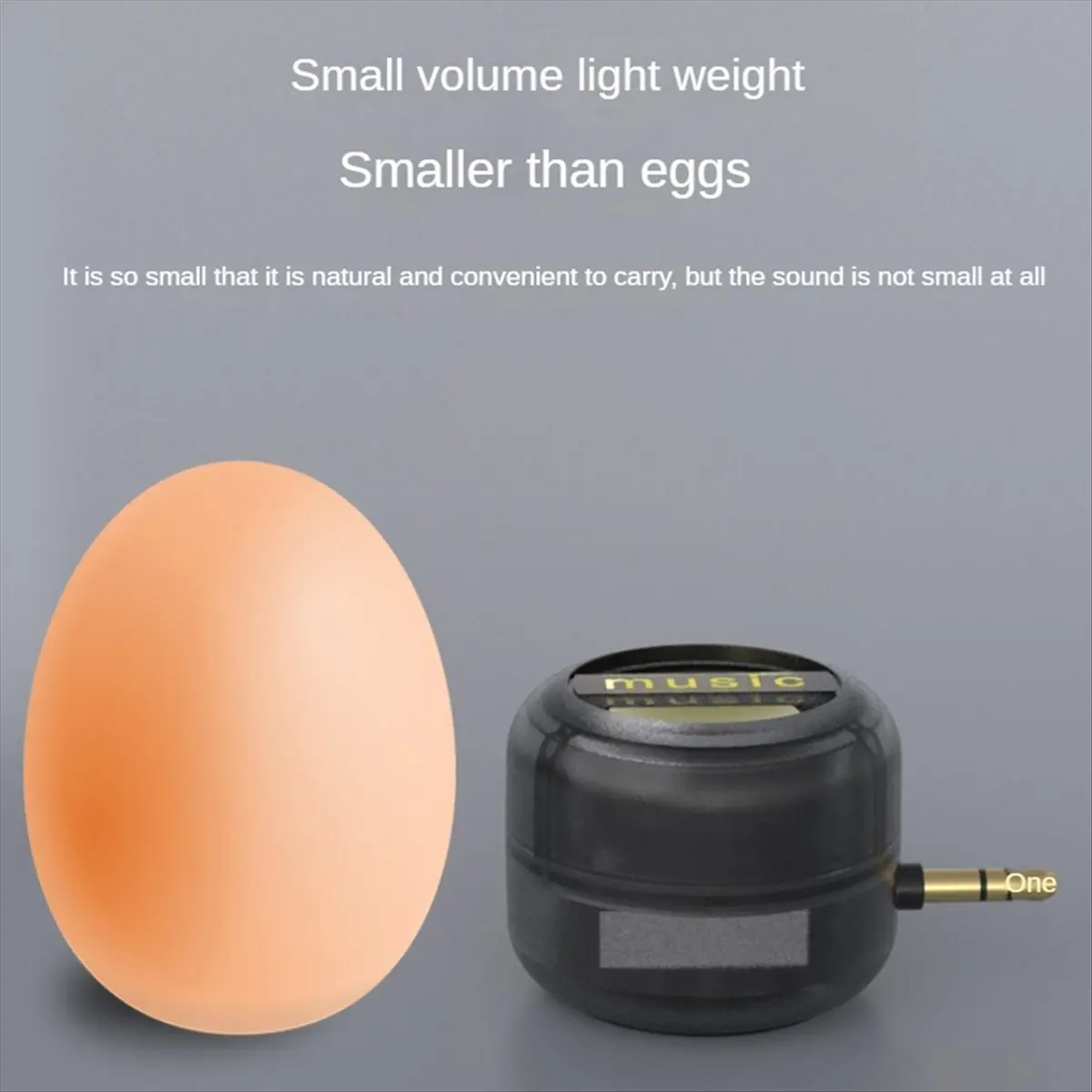 [On Sale]Portable Mini Speaker Universal 3.5mm Sound Box Mobile Phone Speaker Amplifier External Wired Speakers Transparent