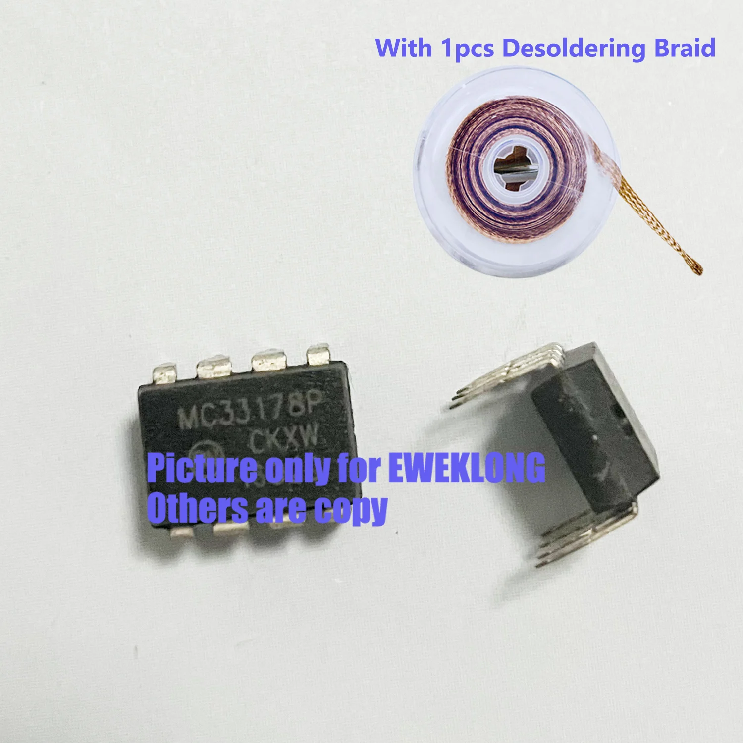 5pcs MC33178PG MC33178 DIP8 เครื่องหมายรหัส MC33178P ชิป IC