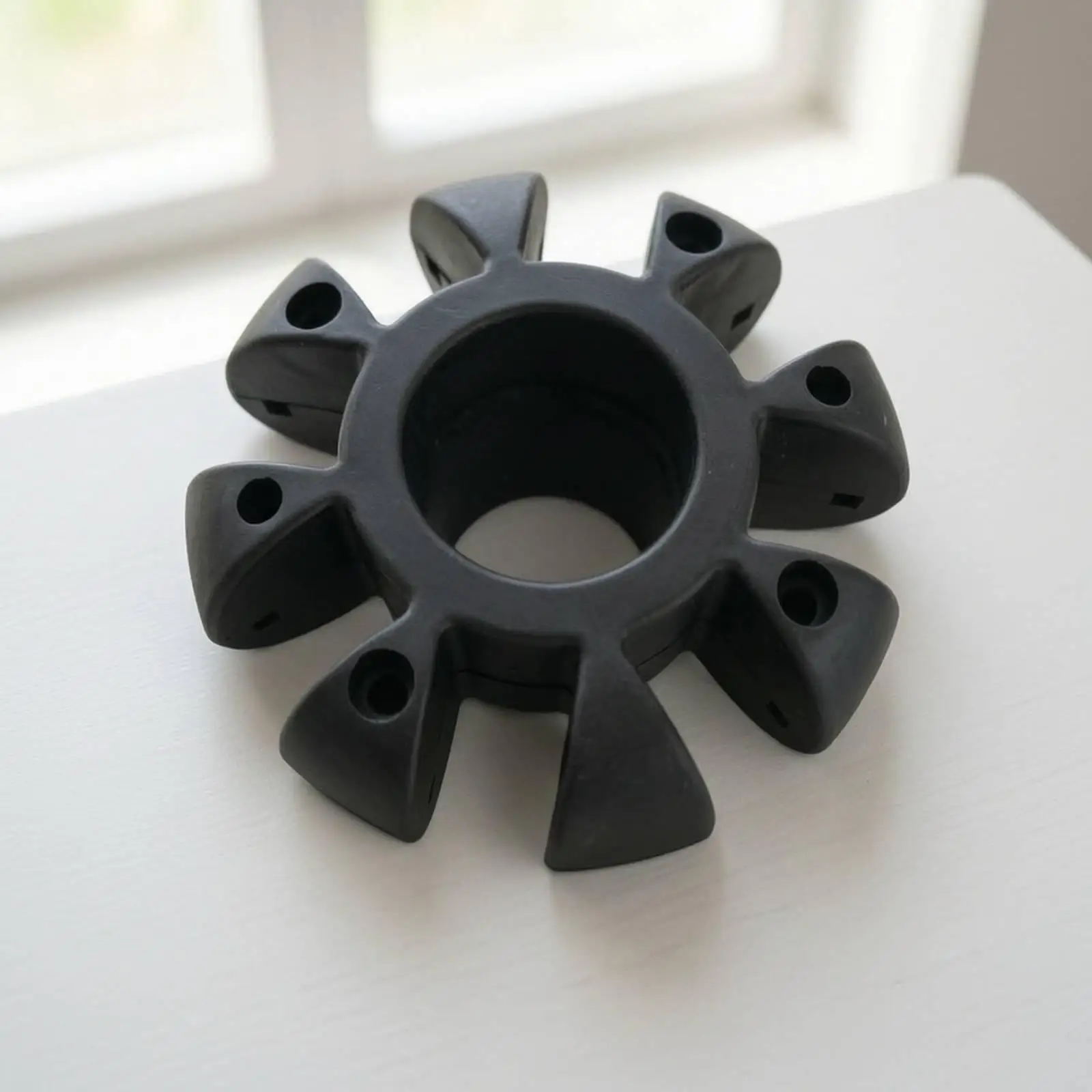 Windproof Umbrella Canopy Handle Replacement Part ABS Plastic Heavy Duty Connector for Patio Furniture Shade Repair