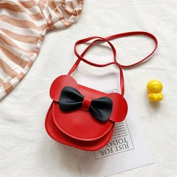 Children's Crossbody Bag Accessories Kawaii Girl Princess Bow One Shoulder Mini Zero Wallet Accessories Girl Bag Birthday Gift