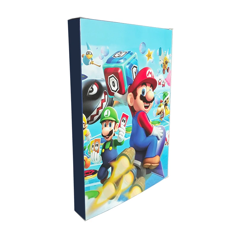 กล่องของขวัญปฏิทินนับถอยหลัง 24 วัน ตัวละครมาริโอ้ ของเล่นเด็ก ตุ๊กตาลุยจิ ของขวัญคริสต์มาส พร้อมของขวัญ