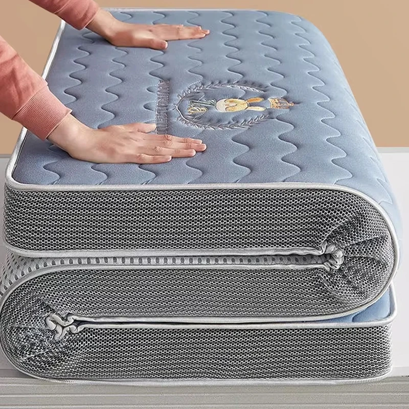 Latex Sponge Tatami Mat High Grade Thicken 4/7cm Mattress Twin King Queen Size Winter Household Keep Warm Bed Cover Cushion