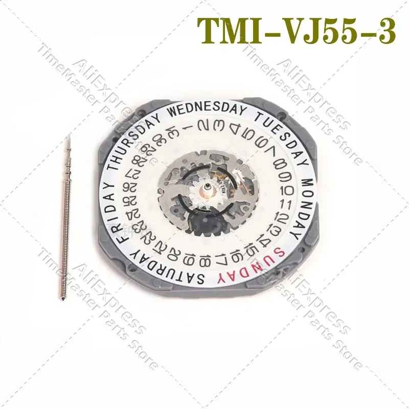 Watch Accessories New Original Japan Tenmadu Quartz Movement VJ55B Movement VJ55-3 Quartz Movement