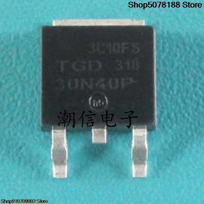 10 pezzi 30N40P TGD30N40P 30A 40V
