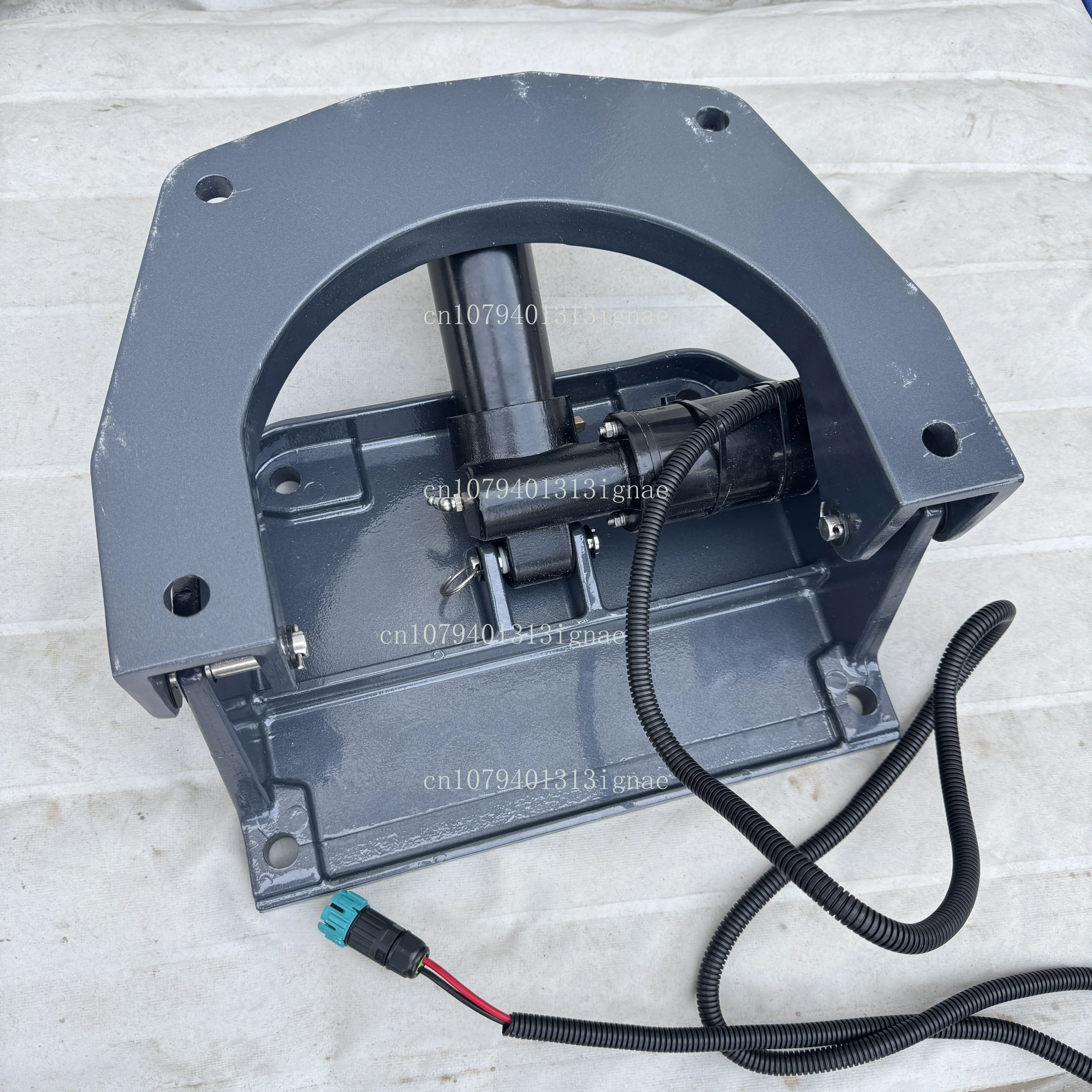 Electric warping system for outboard engines. 40 and below