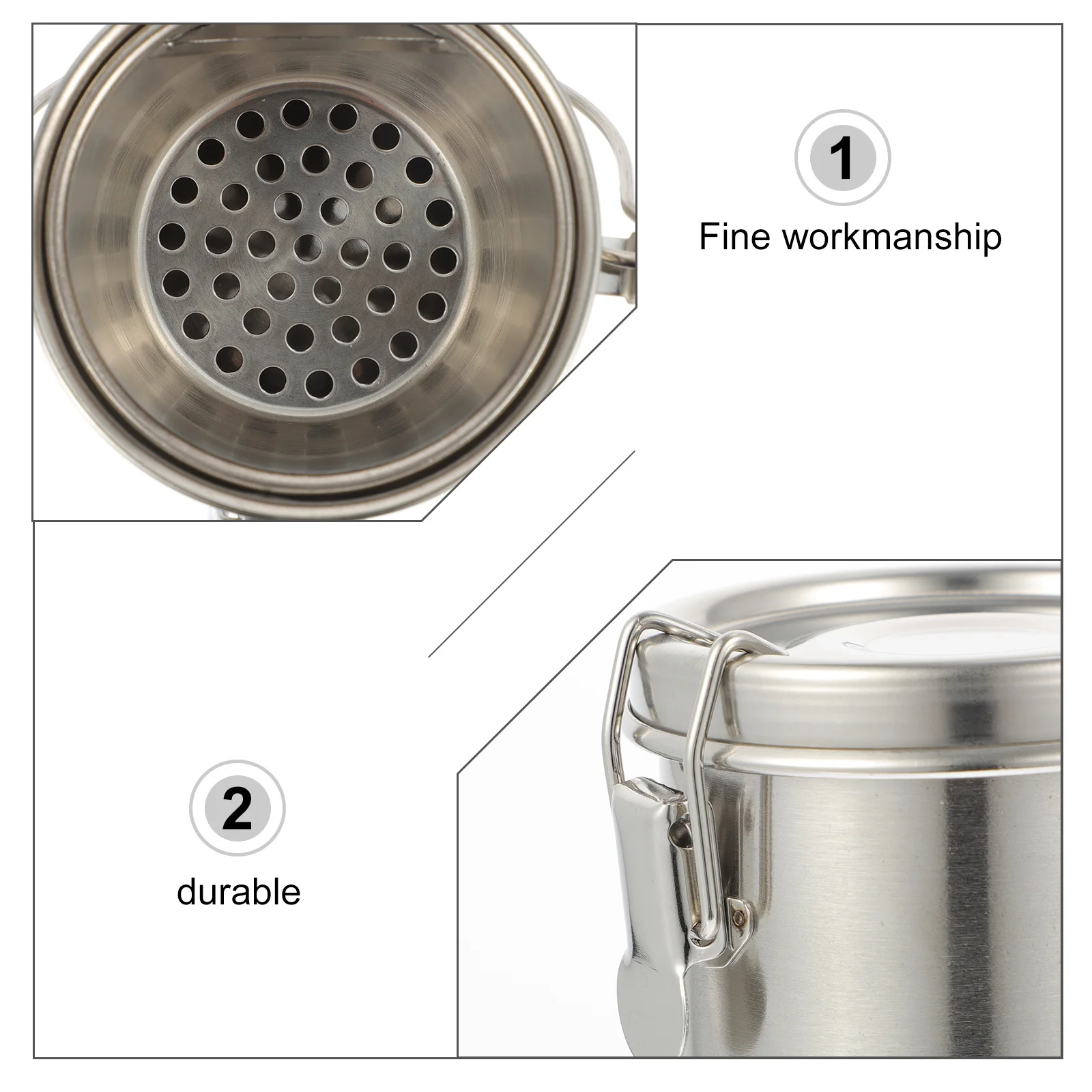 

1Pcs Stainless Steel Pen Washing Barrel Durable Practical Paint Brush Washer Portable Compact Paint Wash Barrel