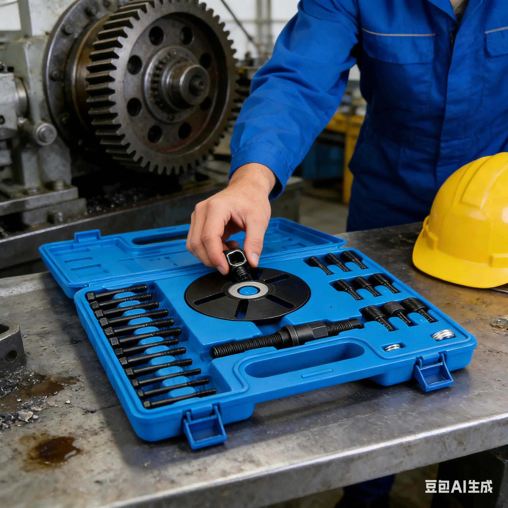 

29 шт. комплект съемника шкива Harmonic Balancer и коленчатого вала для установки и снятия колес ремня ГРМ