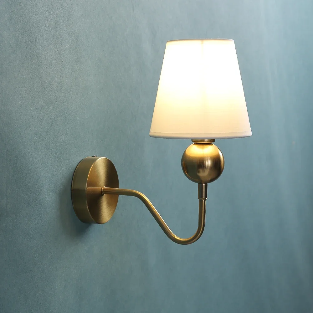 

Retro led Wall Lamp Creative Minimalist Interior Decoration wall light Bedroom Hotel Bedhead Study Household Light Fixtures