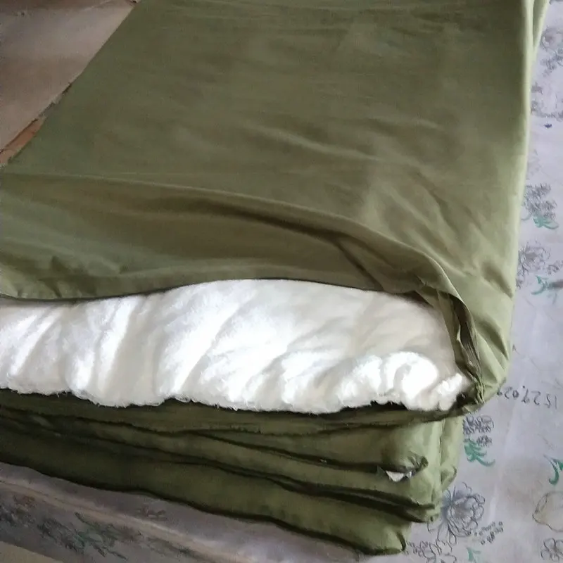 

Военный хлопковый матрас-топпер 0,9м x 2м, широкий, с термоплавким хлопковым наполнителем, для студенческих общежитий, китайский стиль