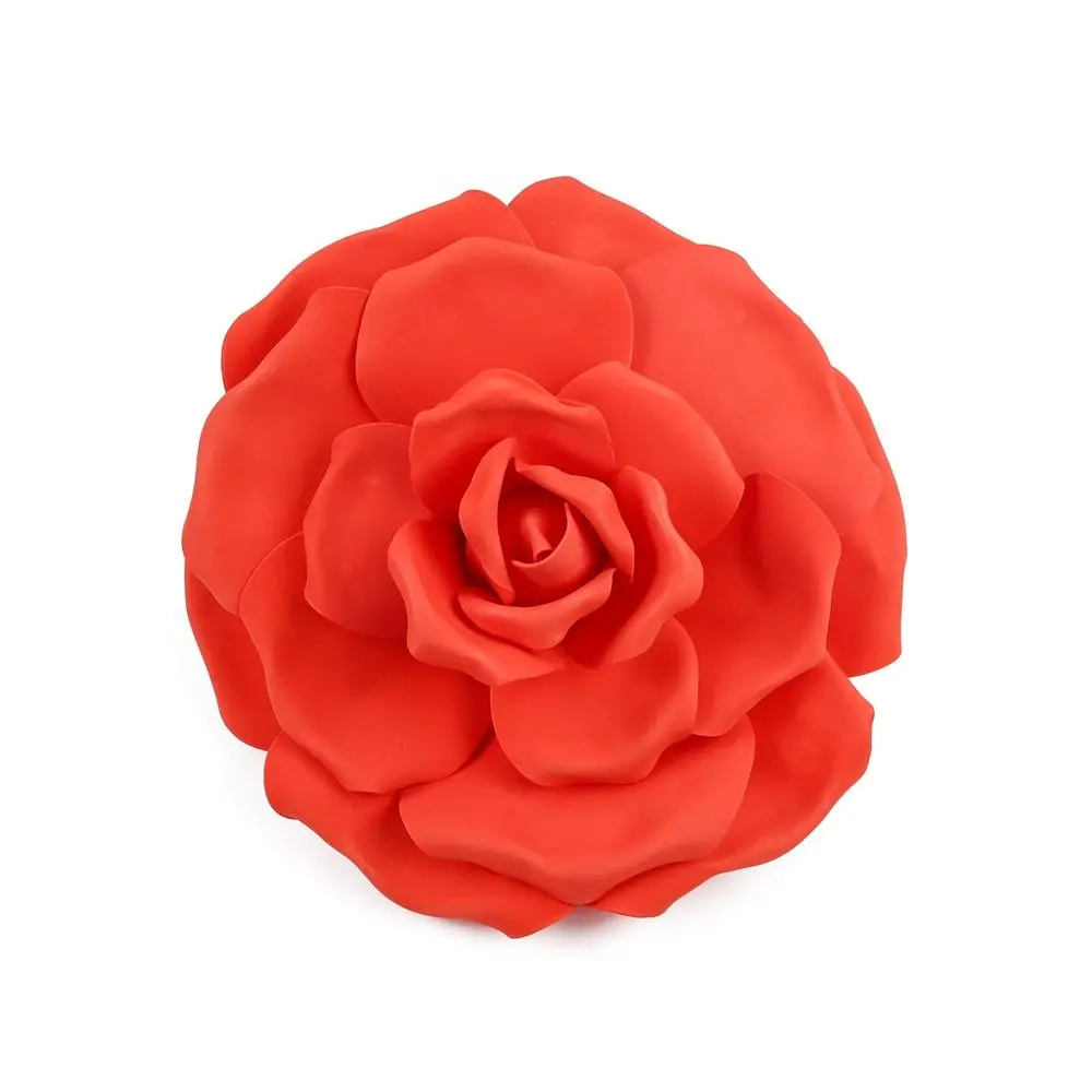 Exaggerated Rose Flowers Fascinator Hat Tea Party Cocktail Jockey Club Wedding Bridal Mardi Gras Headpiece