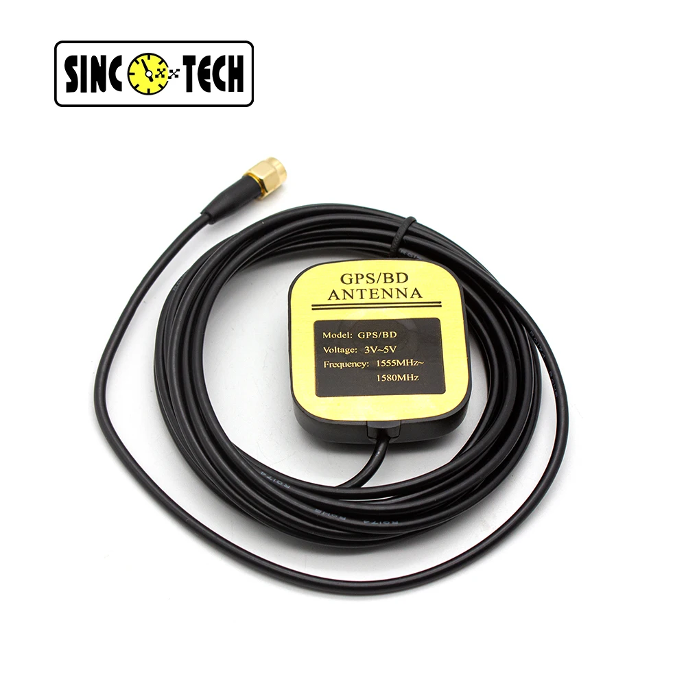 SINCOTECH Sensor de velocímetro GPS con kit de antena para medidores de velocímetro de coche de carreras