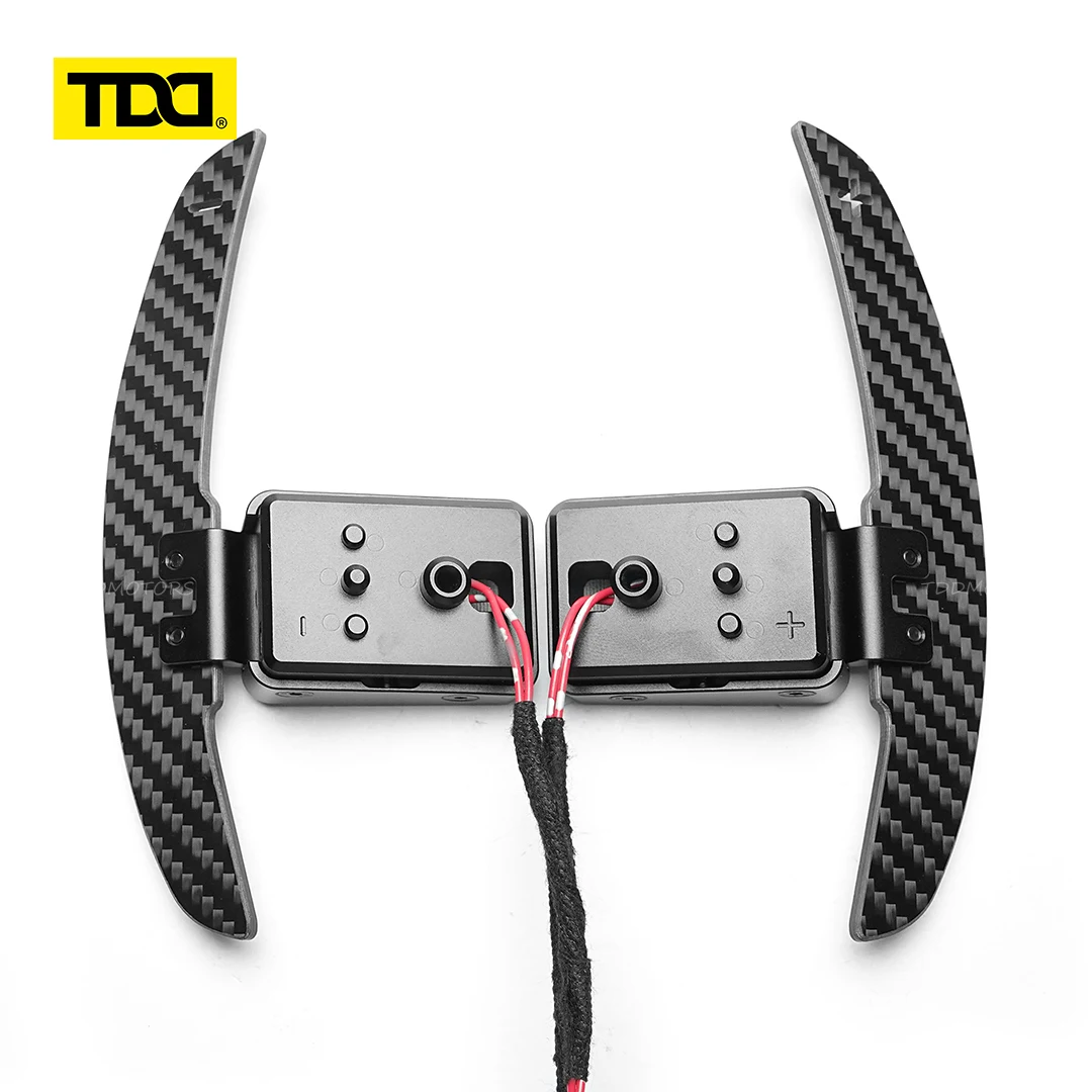 TDD ألياف الكربون المغناطيسي التحول مجداف لسيارات BMW M2 M3 M4 M5 M6 X5M X6M X3 X4 X5 X6 F20 F30 F32 F22 F80 F87 F16 F35 F18 F10 F11