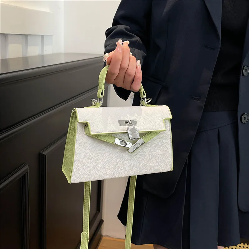 

Роскошная женская кожаная сумка через плечо Элегантная дизайнерская сумка-тоут Классическая модная стильная женская сумка