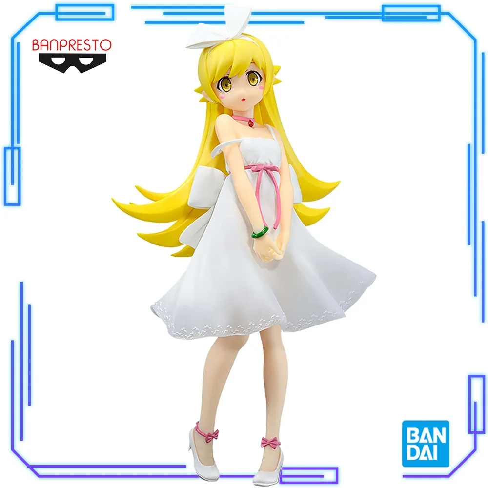 متوفر في المخزون بانداي الأصلي بانبريستو مونوجاتاري سلسلة اسبريستو مادة واضحة لون آخر أوشينو شينوبو 20 سنتيمتر لعبة مجسمة أرقام #1