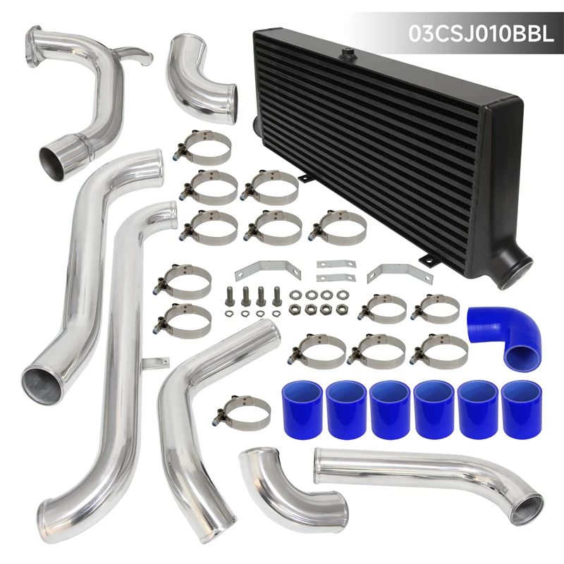 Intercooler Kit For Toyota Starlet GT E82 90-95 Glanza V EP91 96-99 1.3L Black