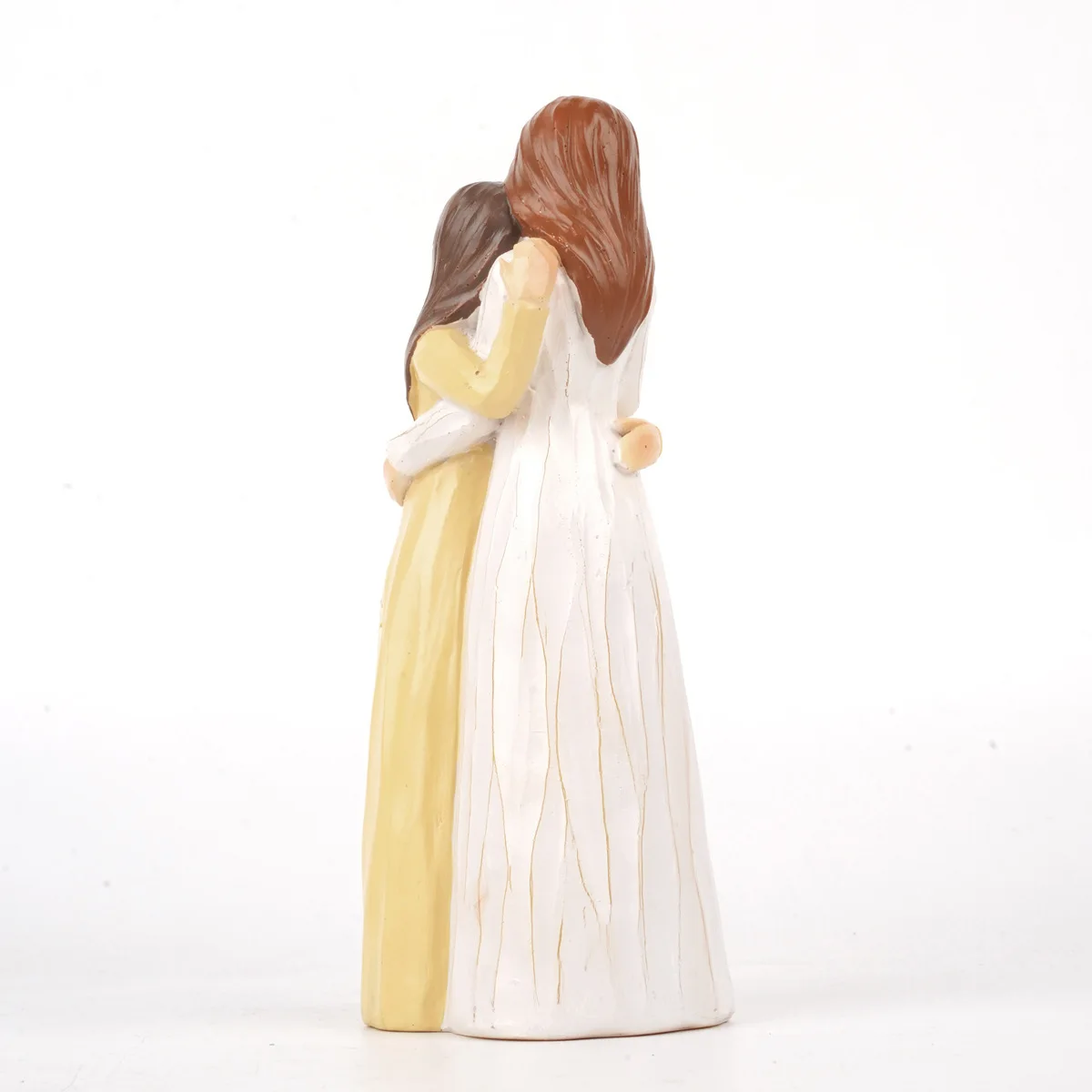 Mother Daughter Hug Resin Figurine Family Love Embrace Statue  Sculpture Home Desk Decor Perfect Mother's Day Birthday Gift  Mum