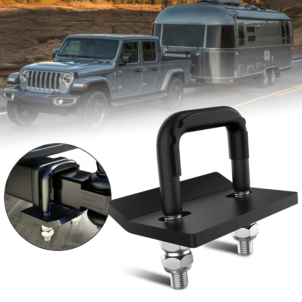 

Universal U-Bolt Anti-Rattle Stabilizer lock Heavy Duty Hitch Tightener Clamp Towing Damper Coupler For Trailer Truck Bike Racks