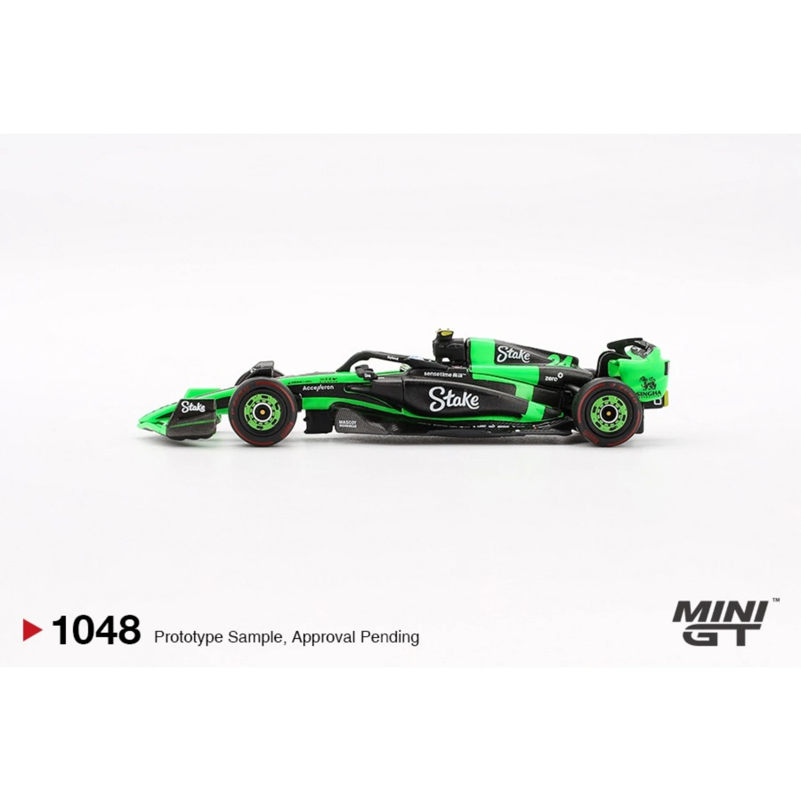 ما قبل البيع MINIGT 1048 1:64 ركلة صابر C44 # 24 قوانيو تشو 2024 F1 2024 الصينية GP دييكاست نموذج سيارة جمع اللعب #3