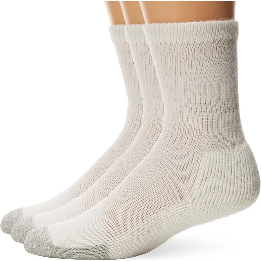 

unisex-adult Tx Max Cushion Crew Tennis Socks