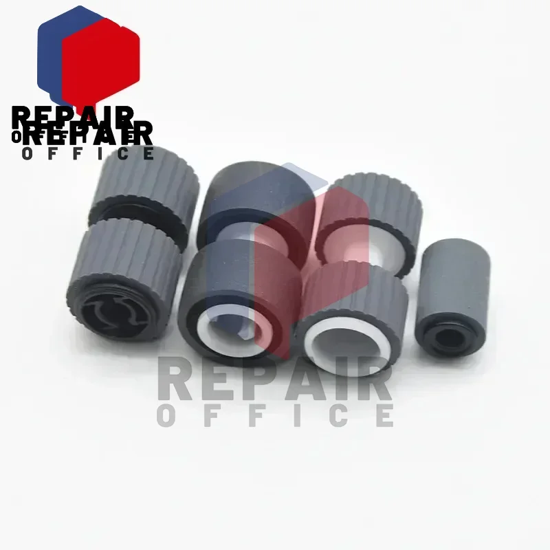 1SETS L2755-60001 ADF Paper Pickup Feed Roller Kit compatible for HP Scanjet Enterprise Flow 7000 S3 5000 S4 3000 S3 3000 L2756A