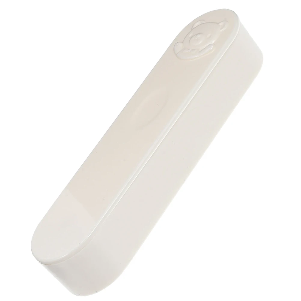 Compact Cotton Swab Box Cute Cartoon Design Portable PP Material Holder for Travel Easy Carry Swab Storage Solution