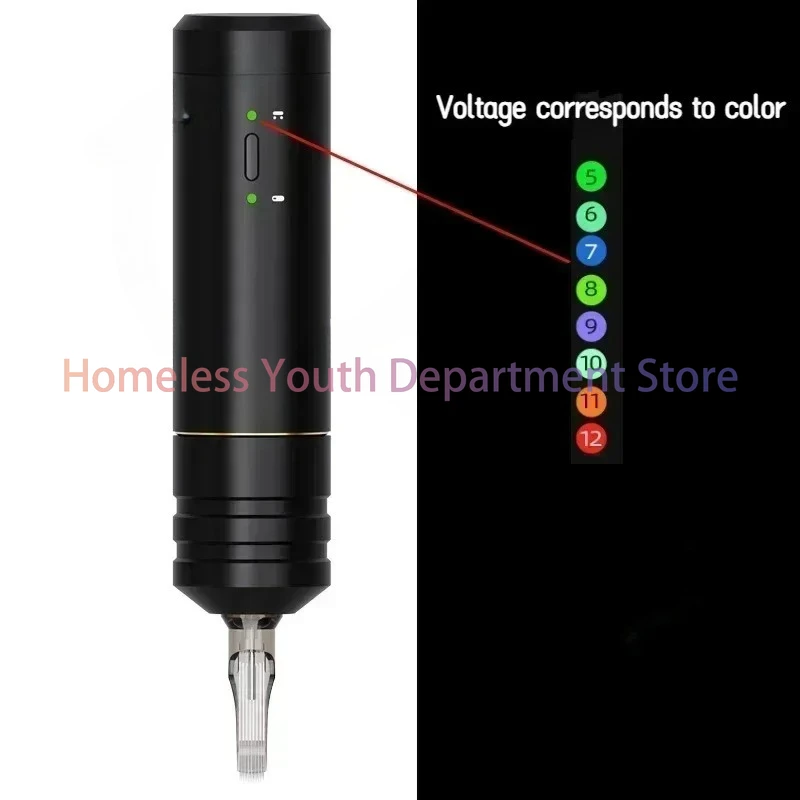 Wireless Tattoo Pen Machine Ambition 4mm Stroke for Tattoo Artist Body Art Body Art Depiction