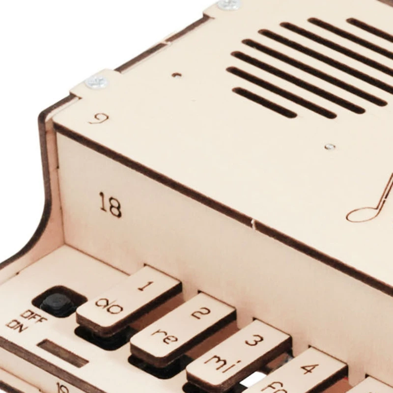 STEAM DIY Electric Piano MusicBox Kit Premium Battery Free Physics Puzzle Science Invention Contest Edu Fun Adults Gifts