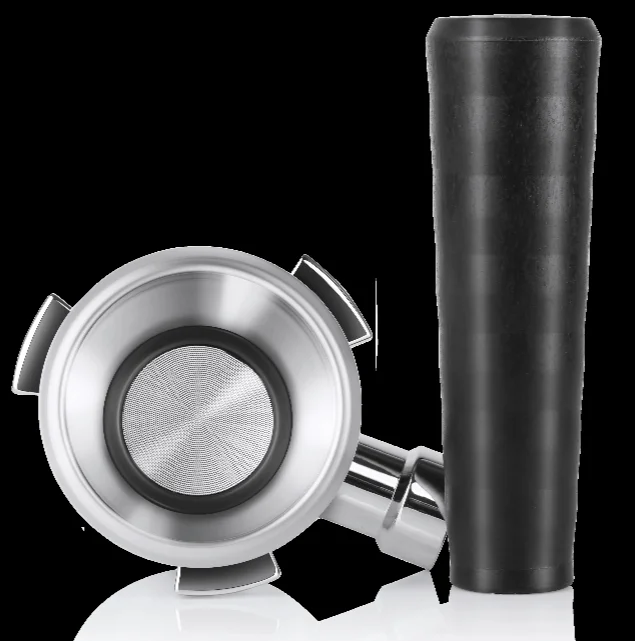 Delong espresso machine stainless steel three-ear bottomless handle universal accessories 51mm Delong handle