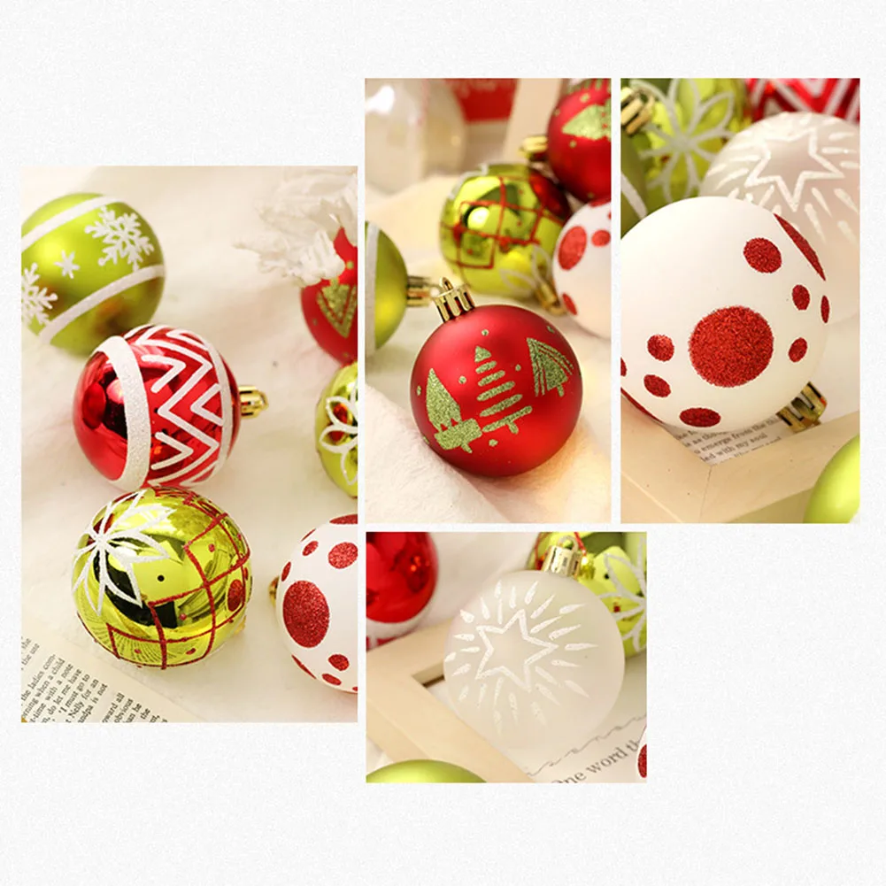 Harmonize Your Home With Our Beautifully Crafted Collection Of Sixteen Festive Decorative Orbs Measuring Six Centimeters Each