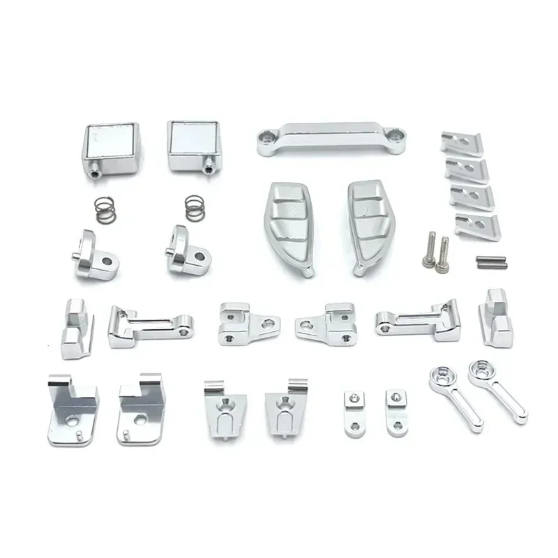 Ekskluzywna metalowa dekoracja karoserii 41g z aluminium 6061 do tuningu i modyfikacji, dedykowana do samochodów RC MJX 1/12 H12Y/H12Y+.