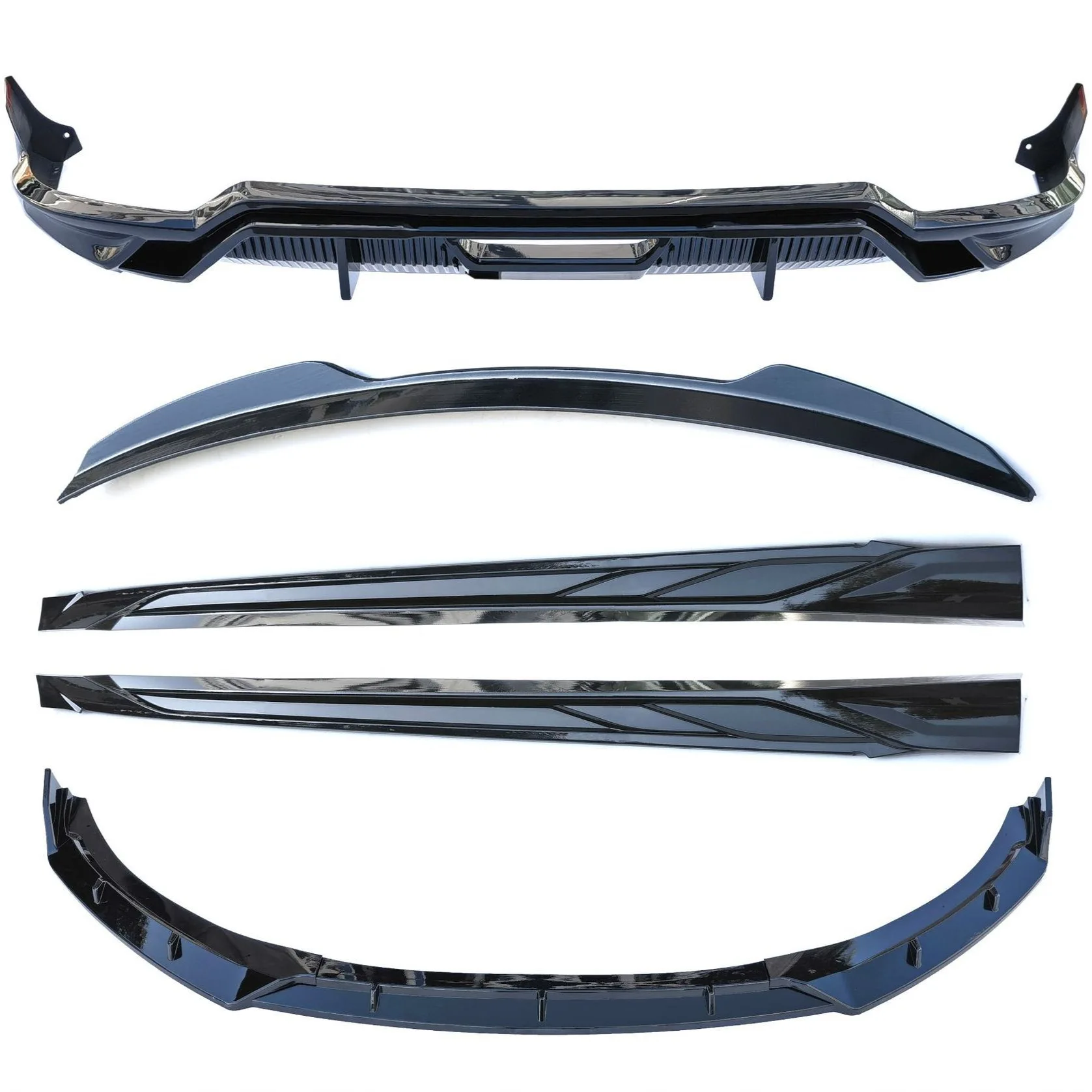 

Suitable for 24 BYD Han DC Rear Spoiler Side Skirt Surround Kit Modified Front Shovel Front Lip Tail Rear Lip