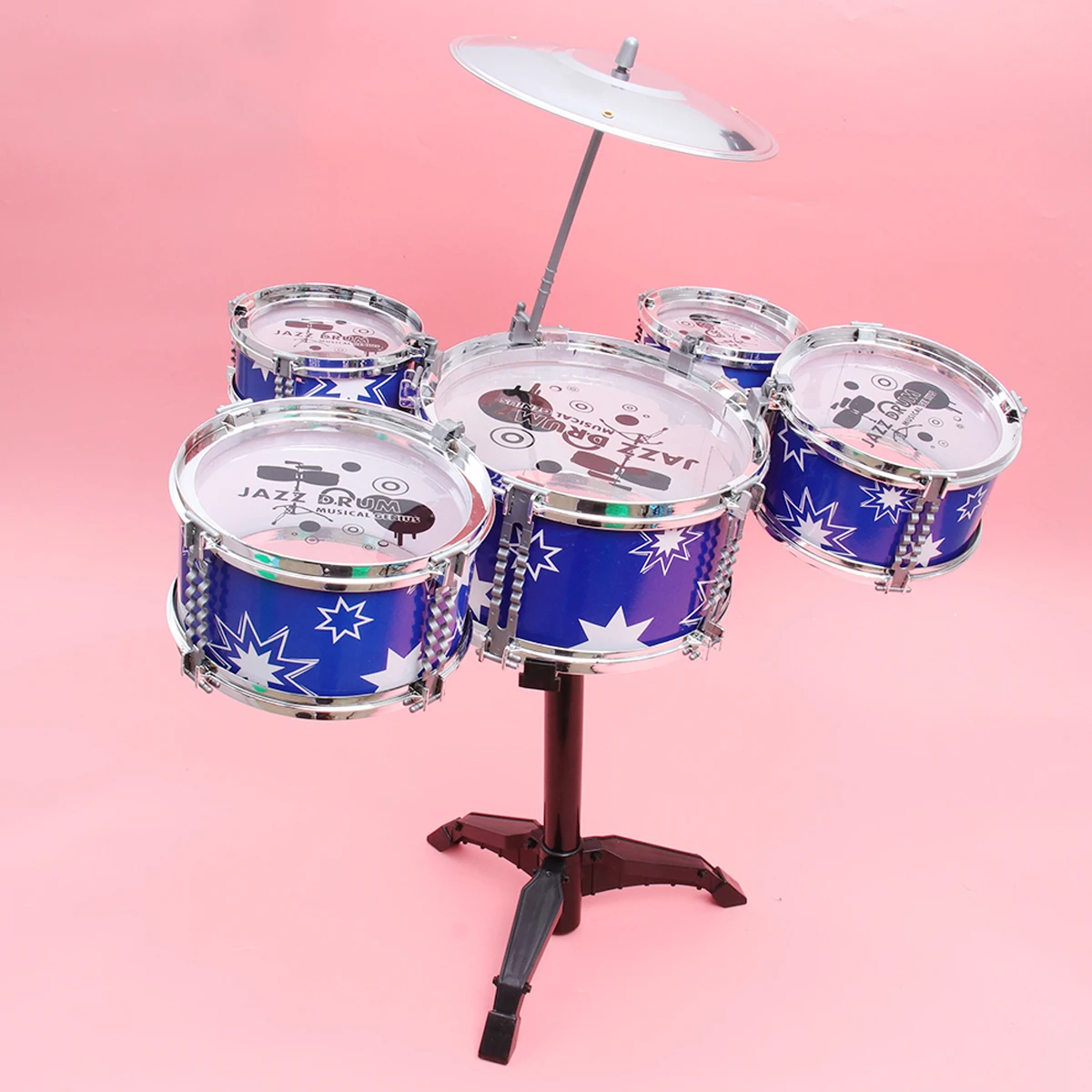 

Drum Set Kids Musical Toys Instruments for Toddlers Children Chair Baby Percussion