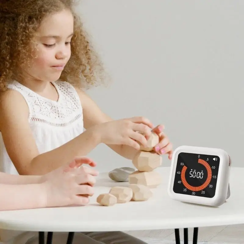 G92C Classroom Friendly Digital Timer, Timekeeping Instrument for Secure Placement, Cooking Studying Efficient Task Execution