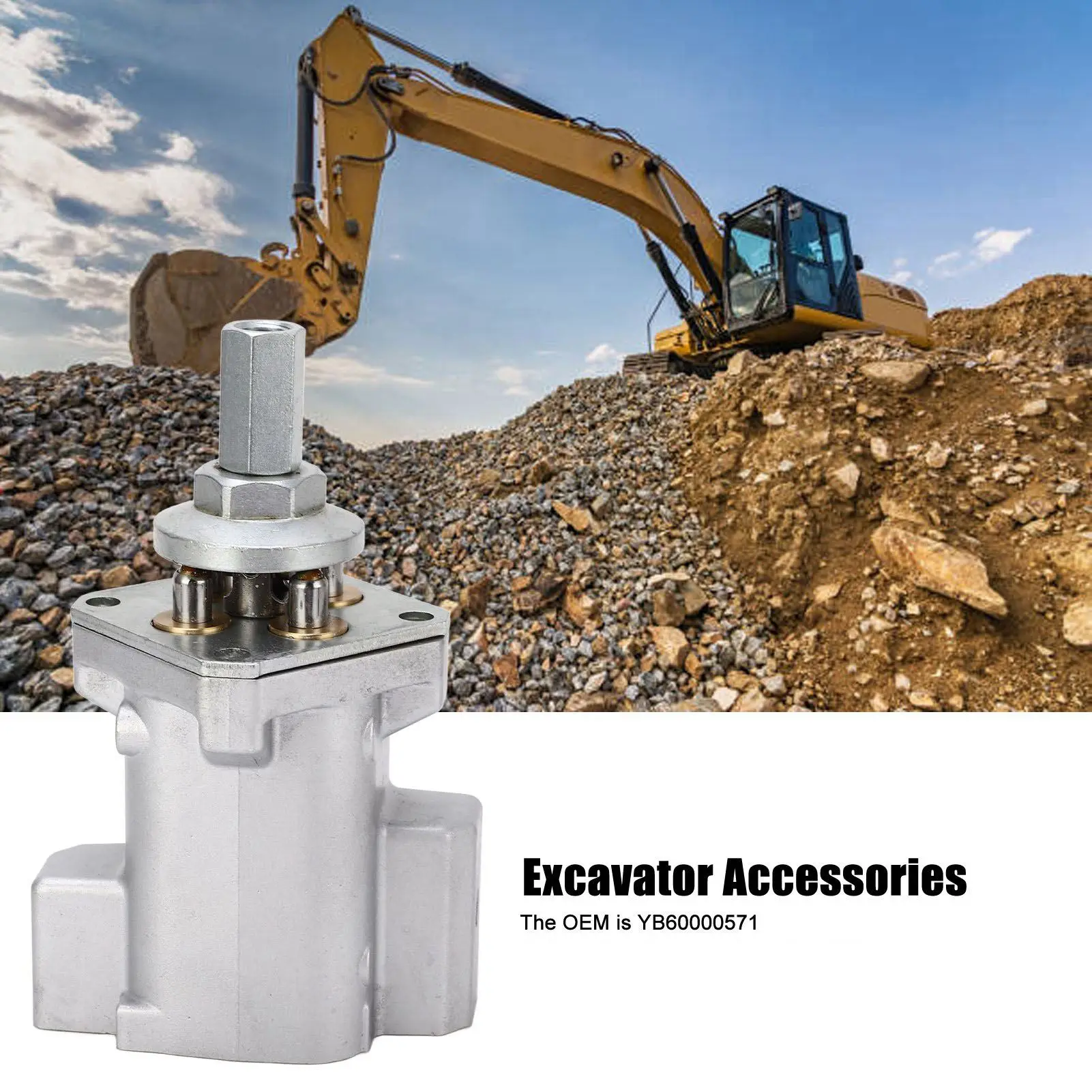 Excavator Joystick  Valve Assembly High Accuracy Joystick  Valve YB60000571 for Hitachi ZAX200 Excavator  Valve