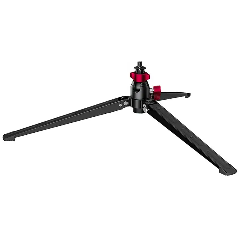 AT82-1 PCS Universal Mini Tripod Stand Bracket Desktop Folding Stand With 3/8 Inch Screw Replacement Parts For Phones DSLR Camer