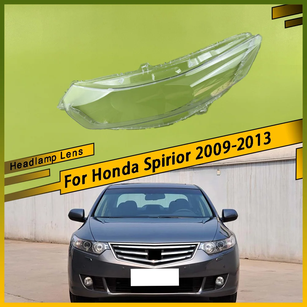 For Honda Spirior 2009 2010 2011 2012 2013 Auto Light Caps Car Headlight Cover Lamp Case Glass Lens Lampshade Headlamp Shell